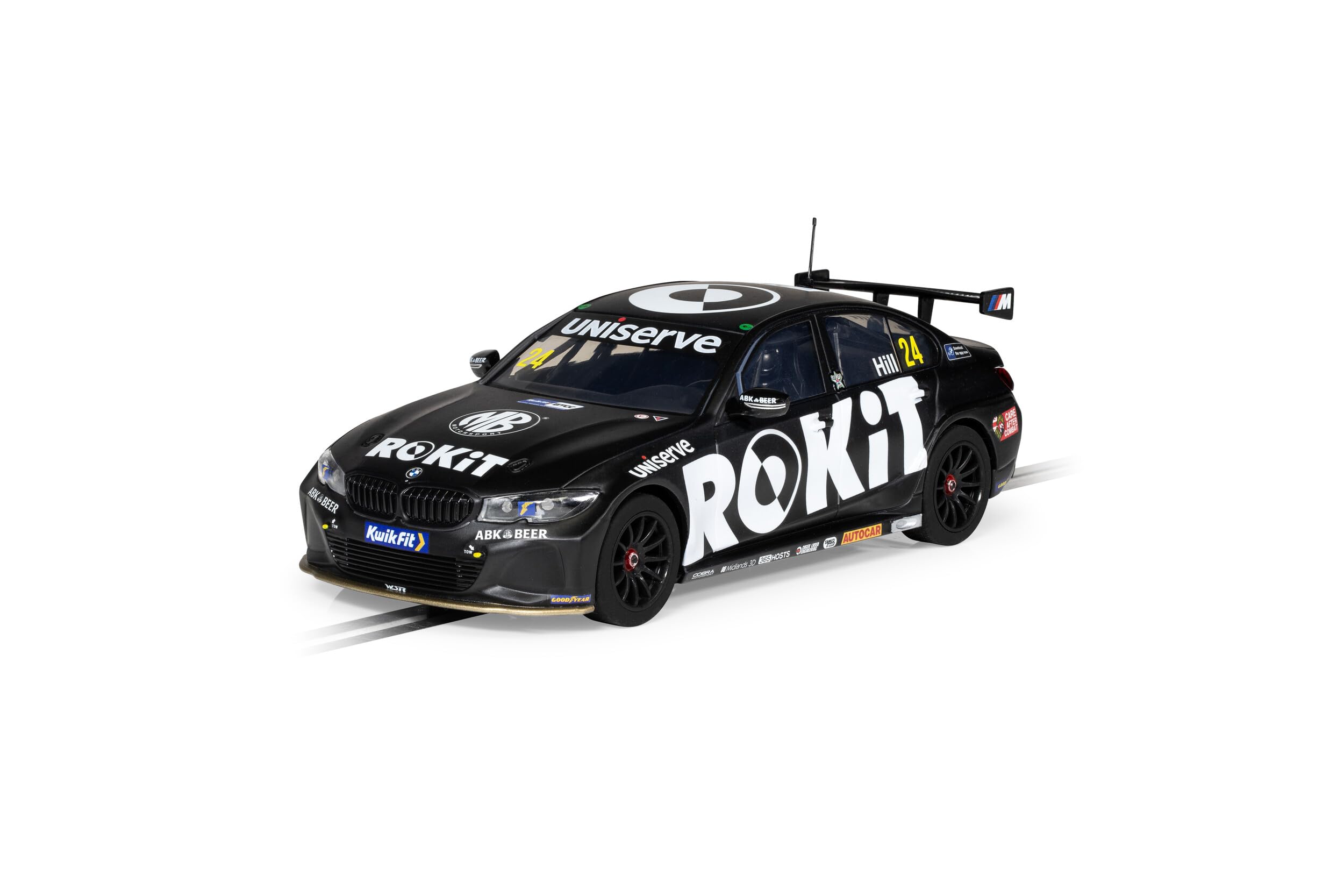Amazon.com: Scalextric BMW 330i M Sport Jake Hill 2022 BTCC 1:32